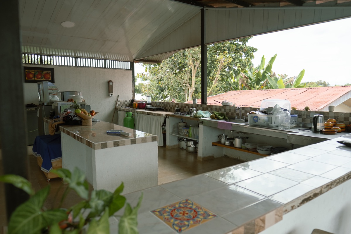 Cocina de la finca