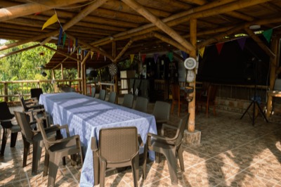 Kiosco guadua